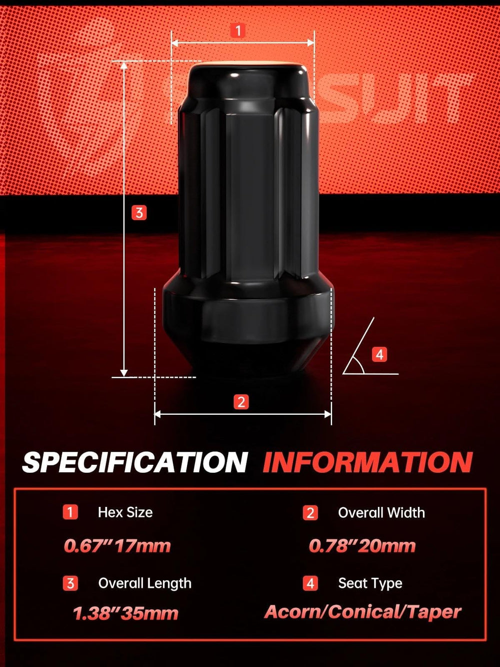 Sposuit close-up of black plated finish highlighting corrosion resistance