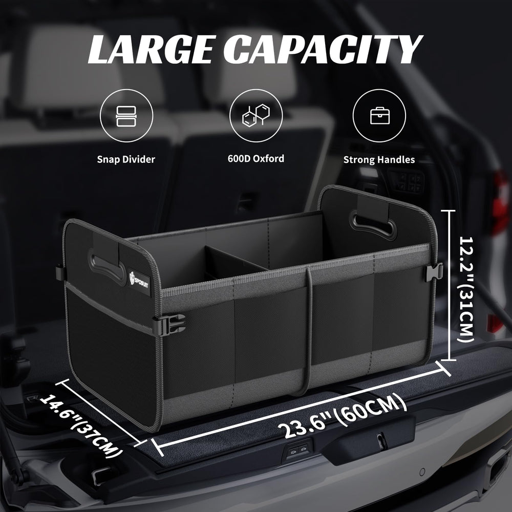 Sposuit interior compartments and pockets for neat item separation