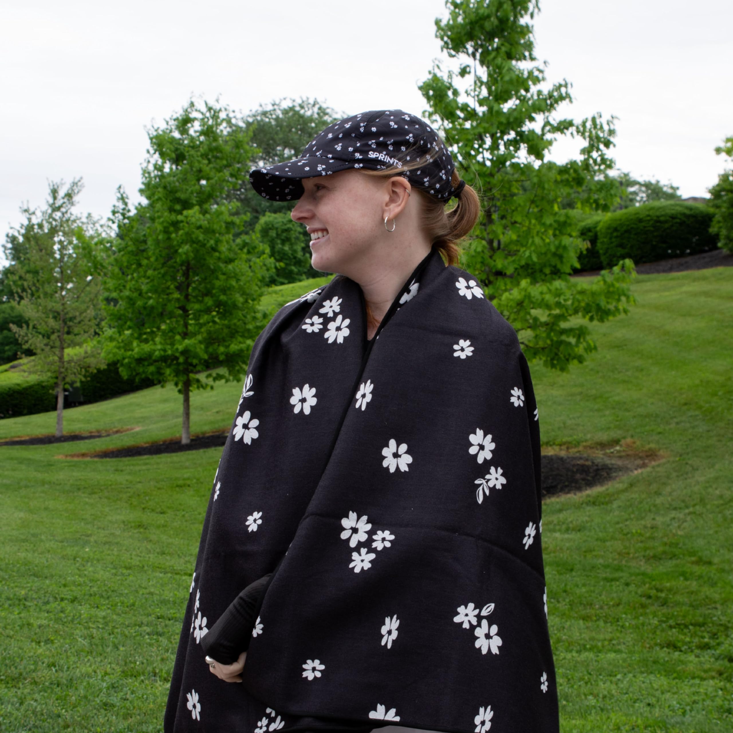 Sprints folded towel after wash, retains softness and quick-dry benefit