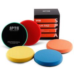 SPTA front view of all five pads showing color codes and easy selection benefit