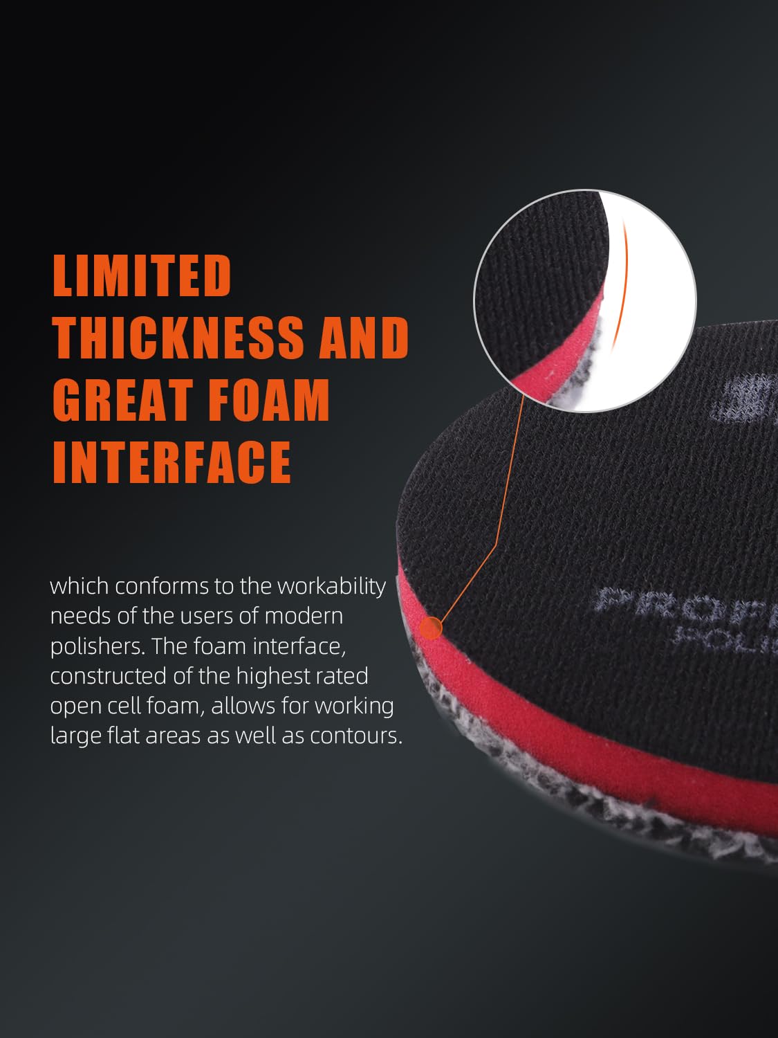 SPTA close-up of ultrafine fiber texture offering superior product pickup and polishing coverage