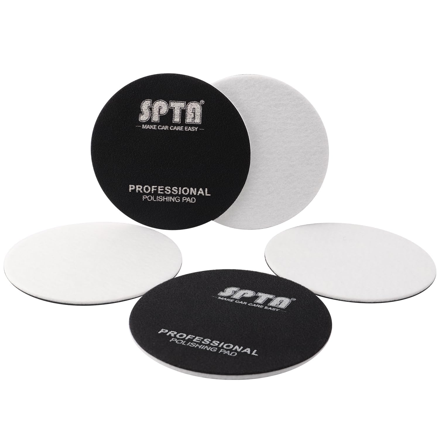 SPTA front view 6-inch pad showing attachment and ready-to-use benefit