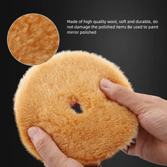 SPTA pad attached to polisher demonstrating faster correction and control