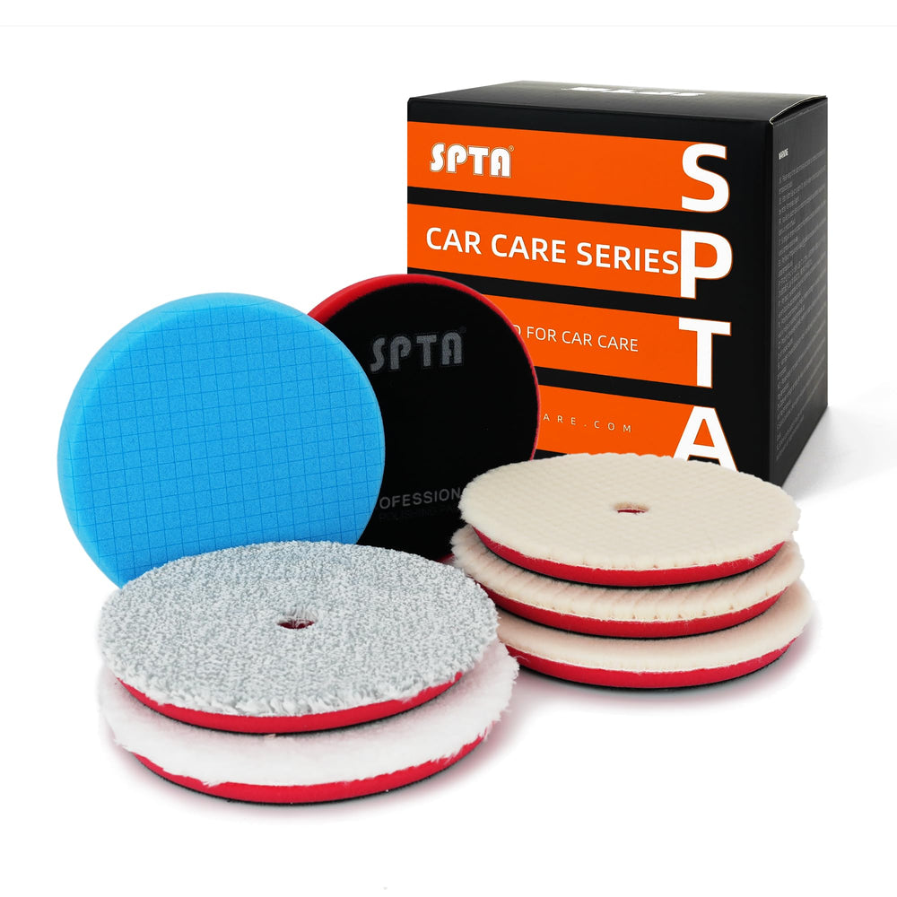 SPTA kit front packaging showing all seven pads and benefits