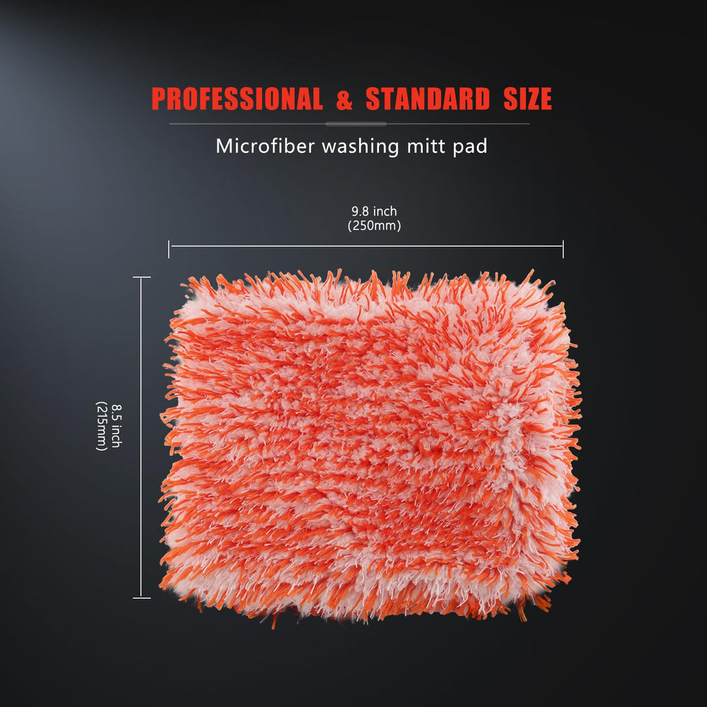 SPTA mitt on hand scrubbing wheel spoke delivering scratch-free cleaning