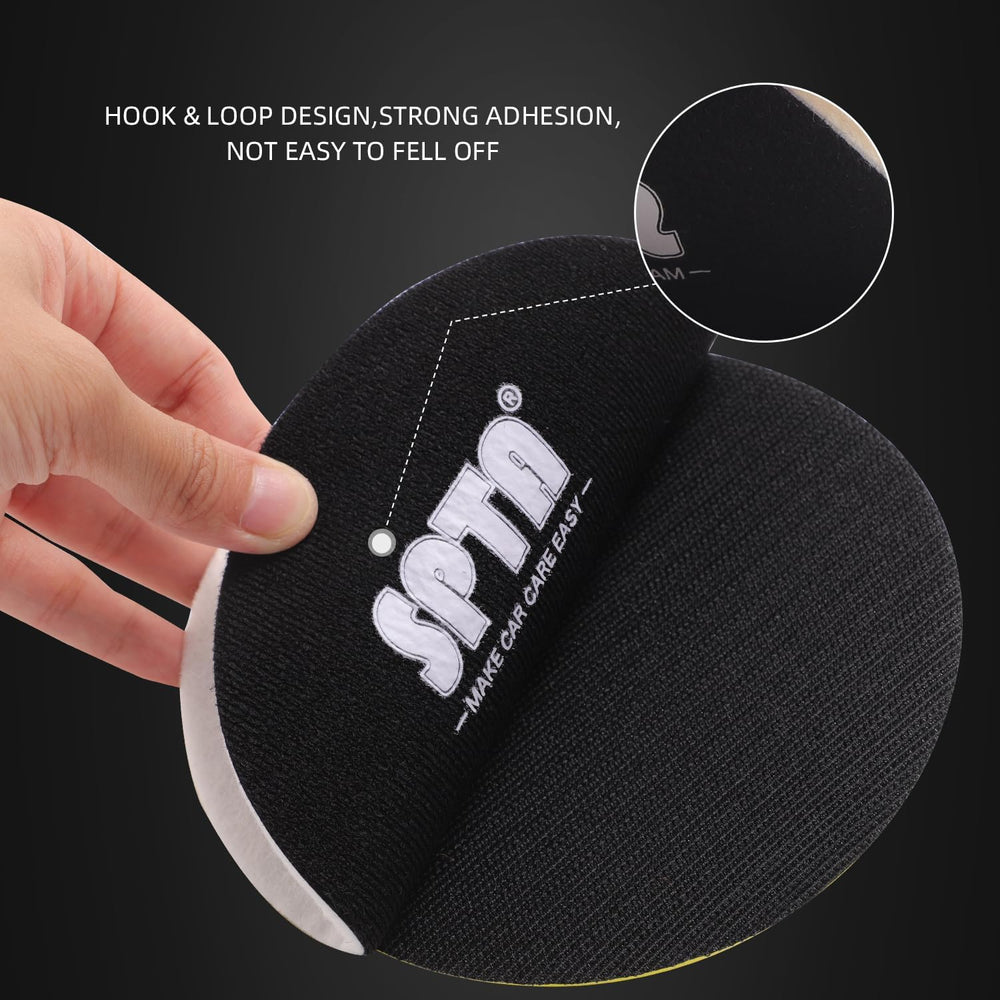 SPTA pad side profile demonstrating elasticity and reduced heat buildup