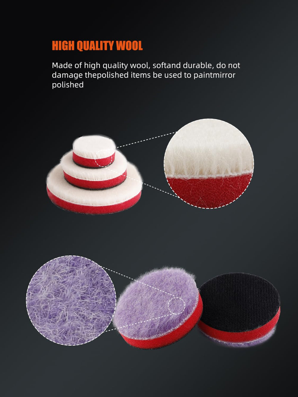 SPTA pads ready for washing showing reusable, long-lasting performance
