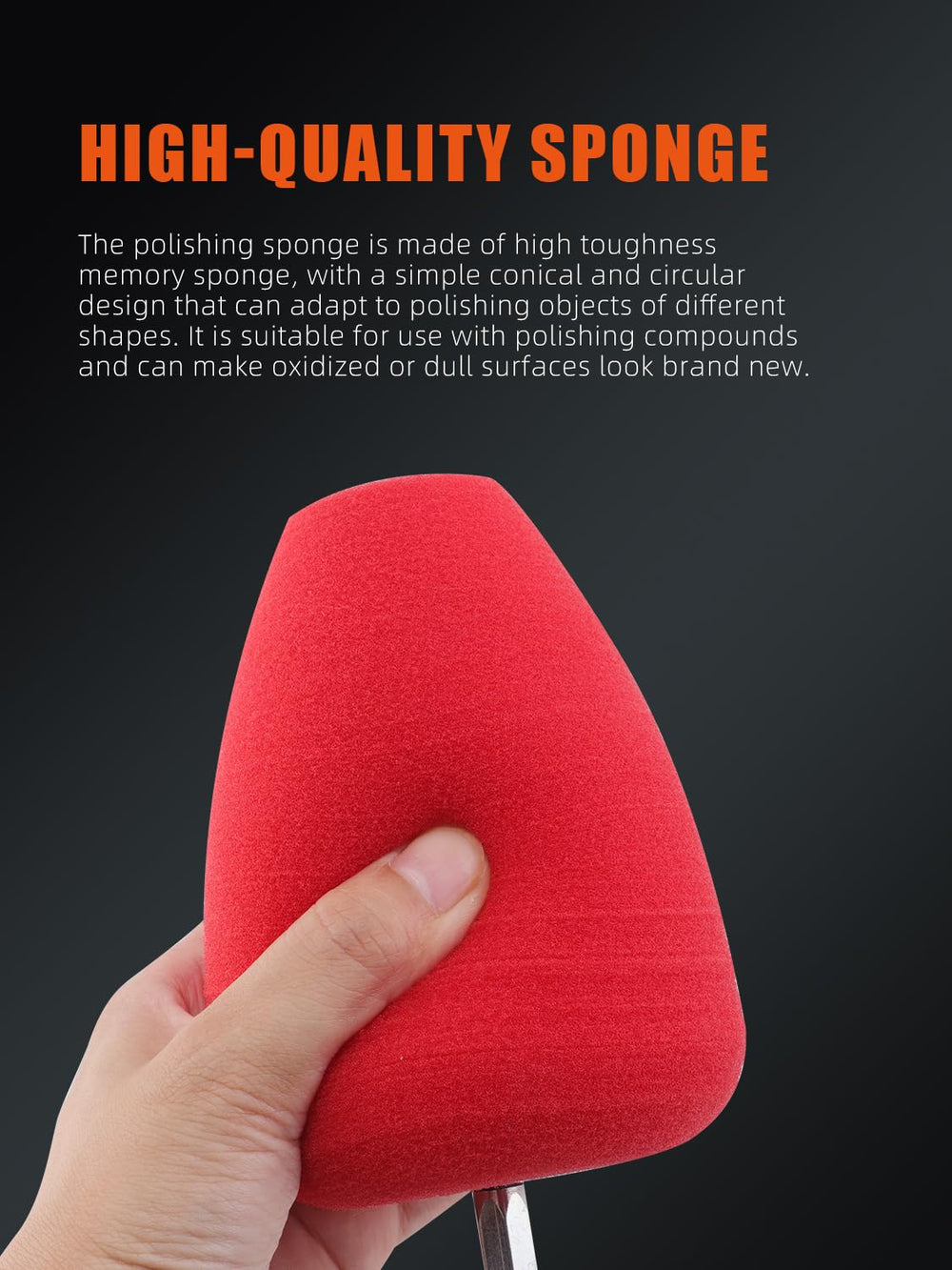 SPTA aluminum back detail showing solid support and heat resistance during use