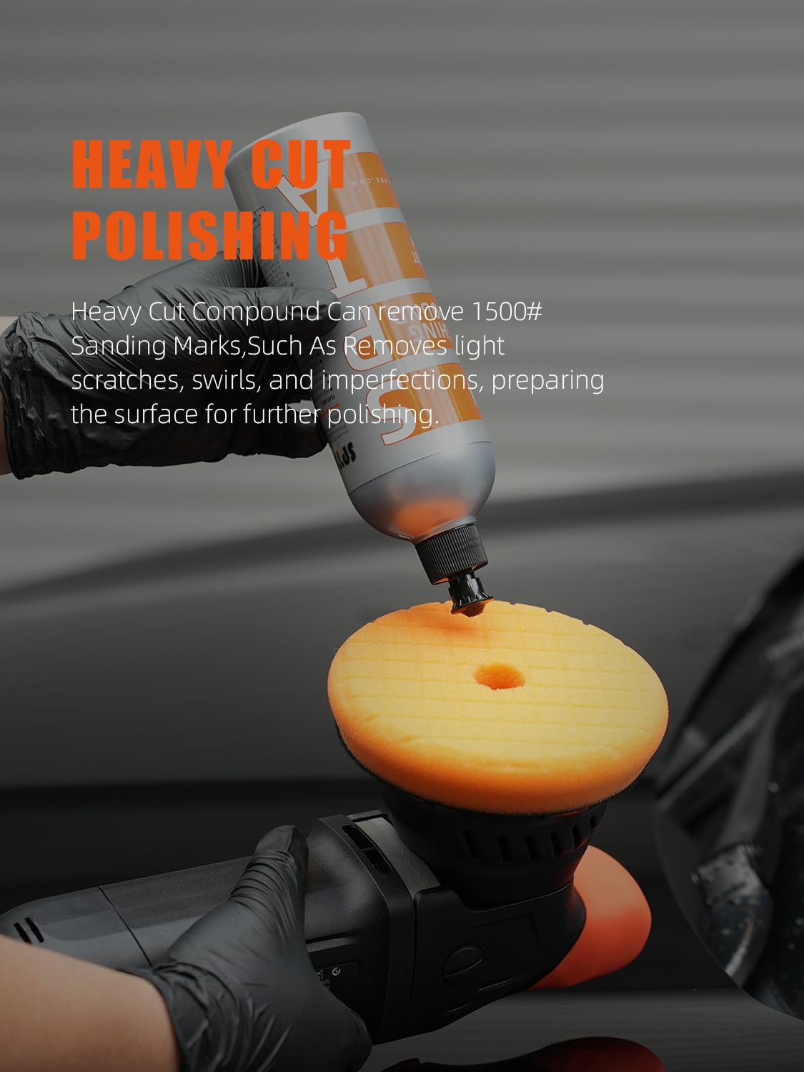 SPTA bottle held in hand to show 500ml size and easy handling