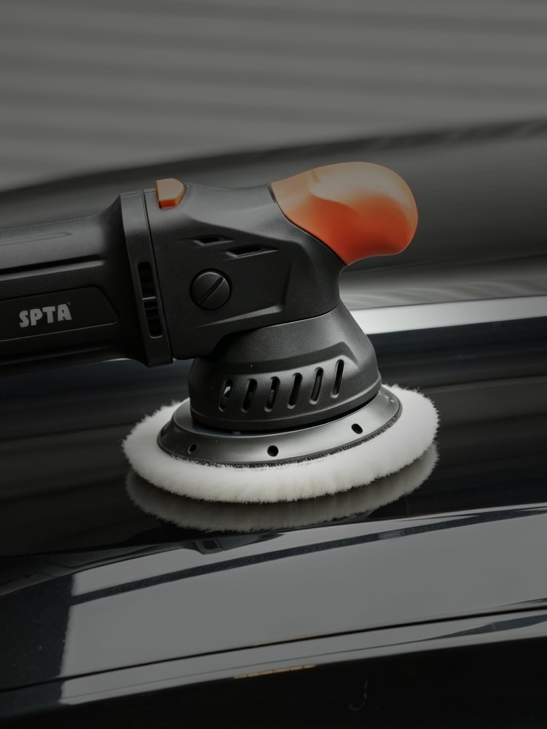 SPTA pad beside ruler showing 125mm size for compatibility clarity