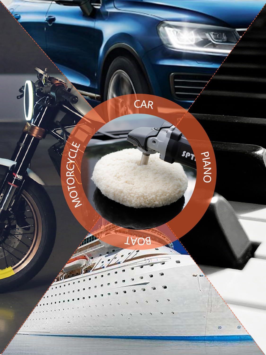 SPTA stacked pads showing workflow options and organized storage for efficient detailing