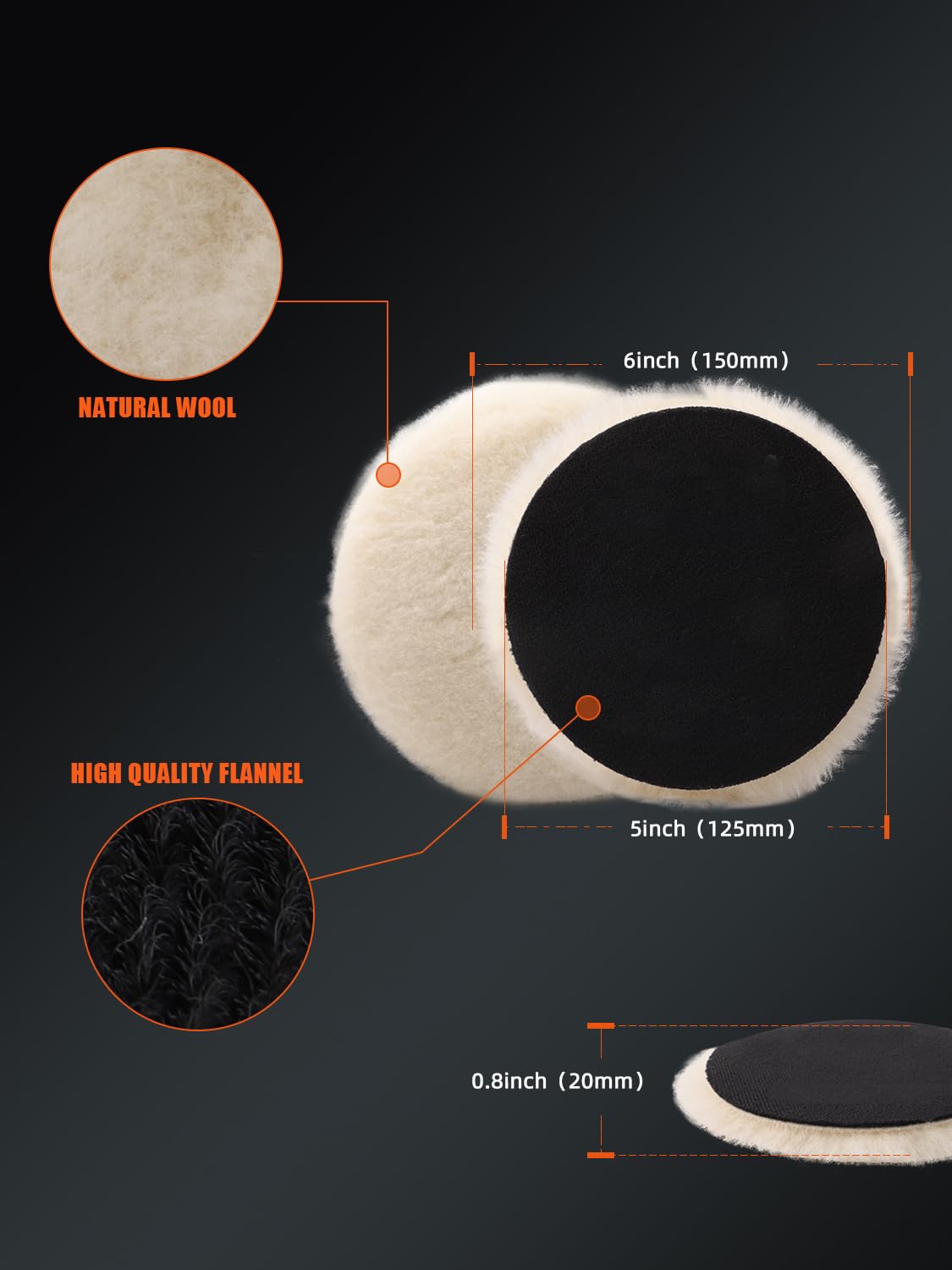 SPTA pad texture under studio light highlighting fiber quality and heat control