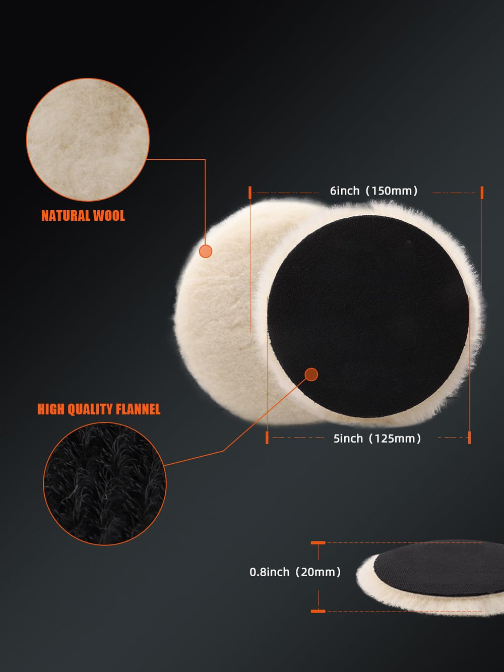 SPTA pad texture under studio light highlighting fiber quality and heat control