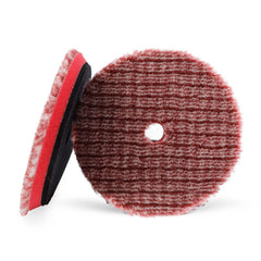 SPTA wool pad front view showing dense natural fibers and strong cutting benefit
