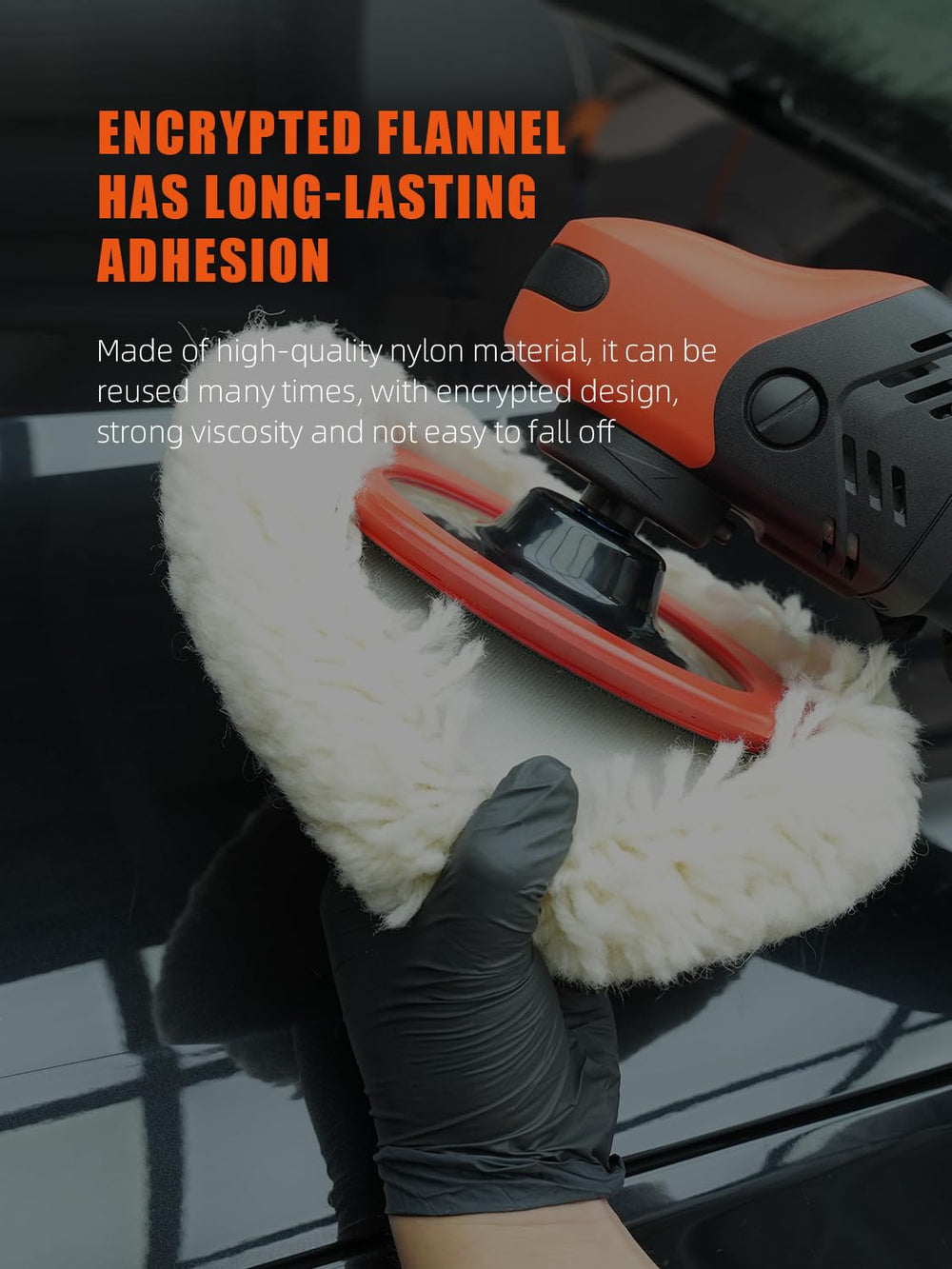 SPTA pad being rinsed illustrating washable reusable maintenance