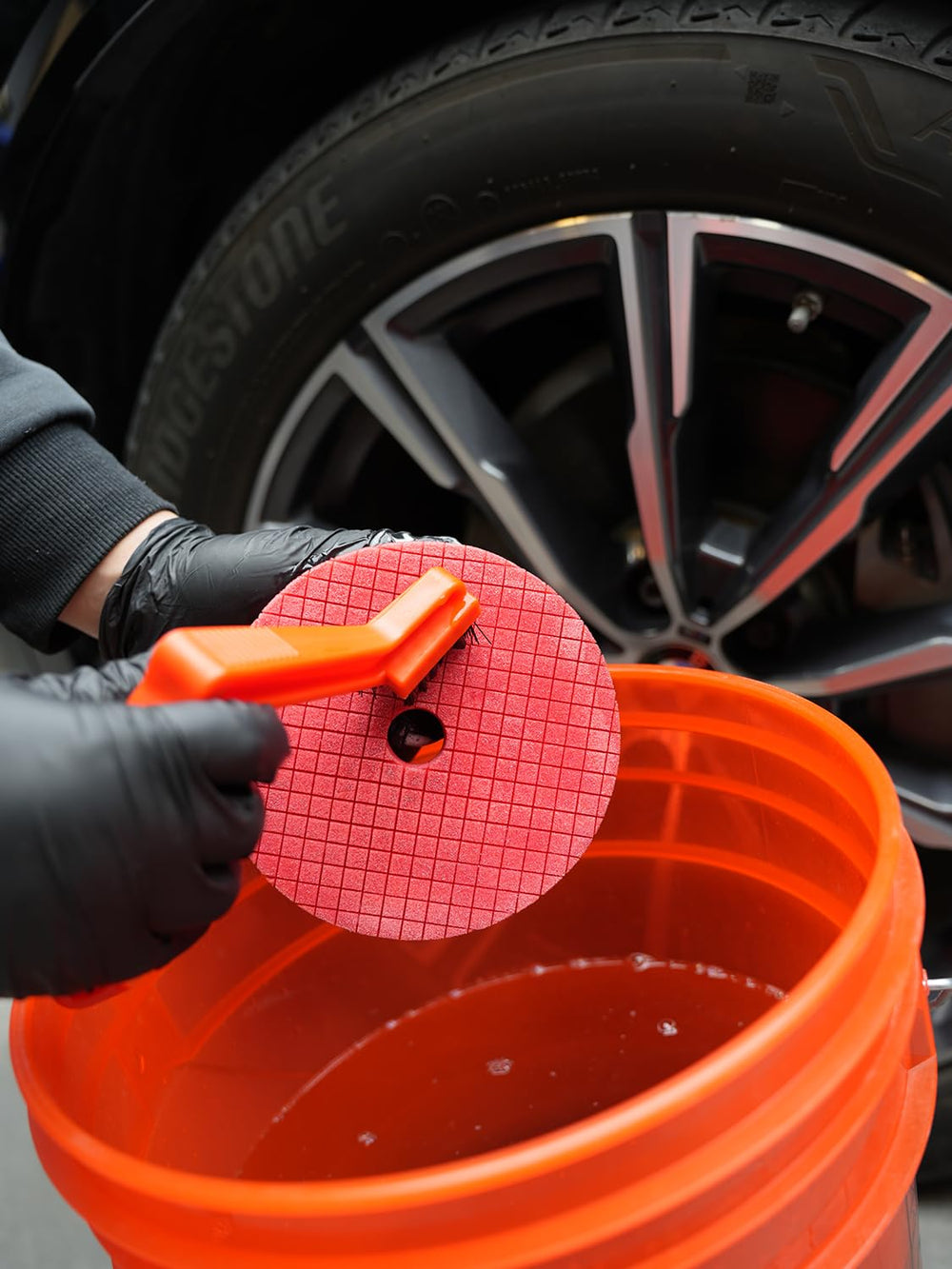SPTA wool spur fluffing wool pad to improve polishing performance