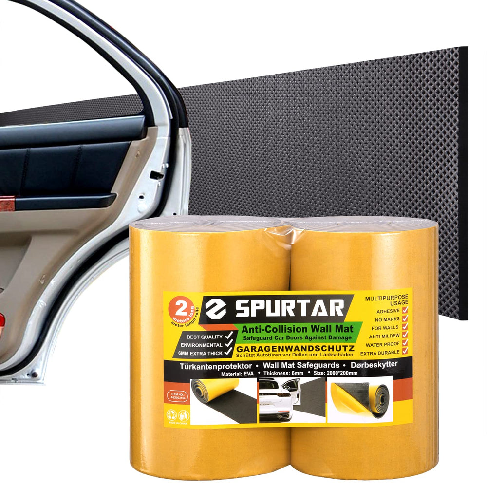 Spurtar front view of strip showing product length and ready-to-install protection