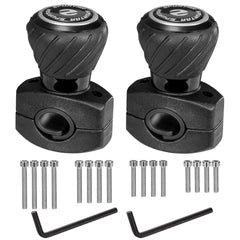 Spurtar front view knob showing grip and easy control