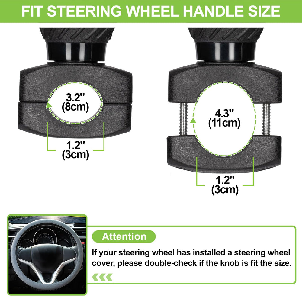 Spurtar in use while turning wheel for smoother maneuvers