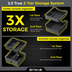 Sroiis upper tray close-up showing compartment layout for quick access