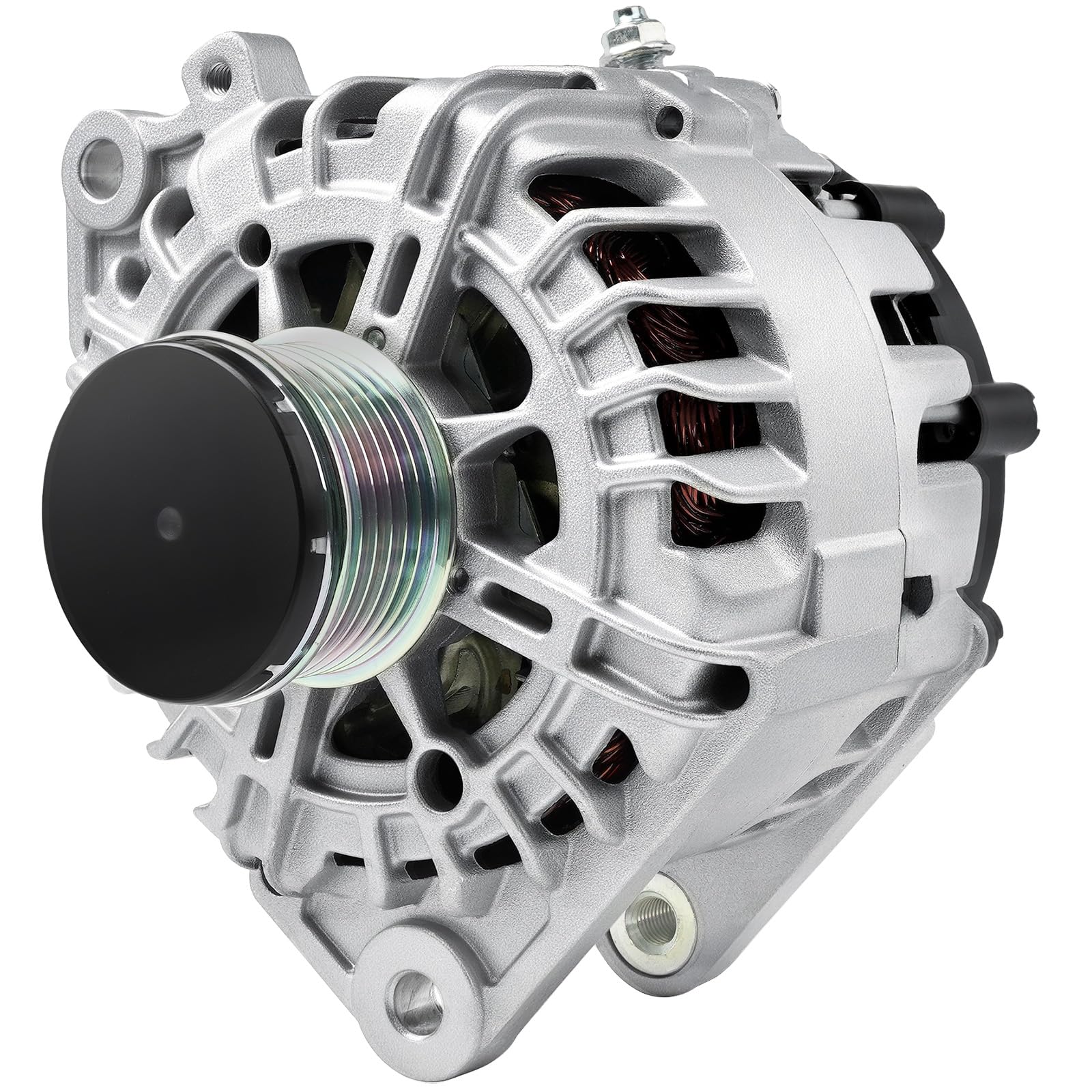 srosant front alternator view showing clean housing and reliable fit