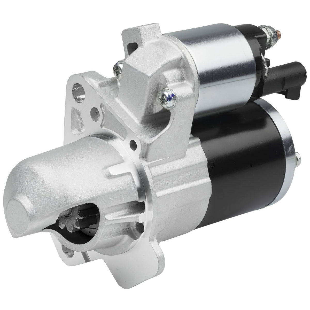 srosant starter front view showing mounting points and robust housing for reliable fit