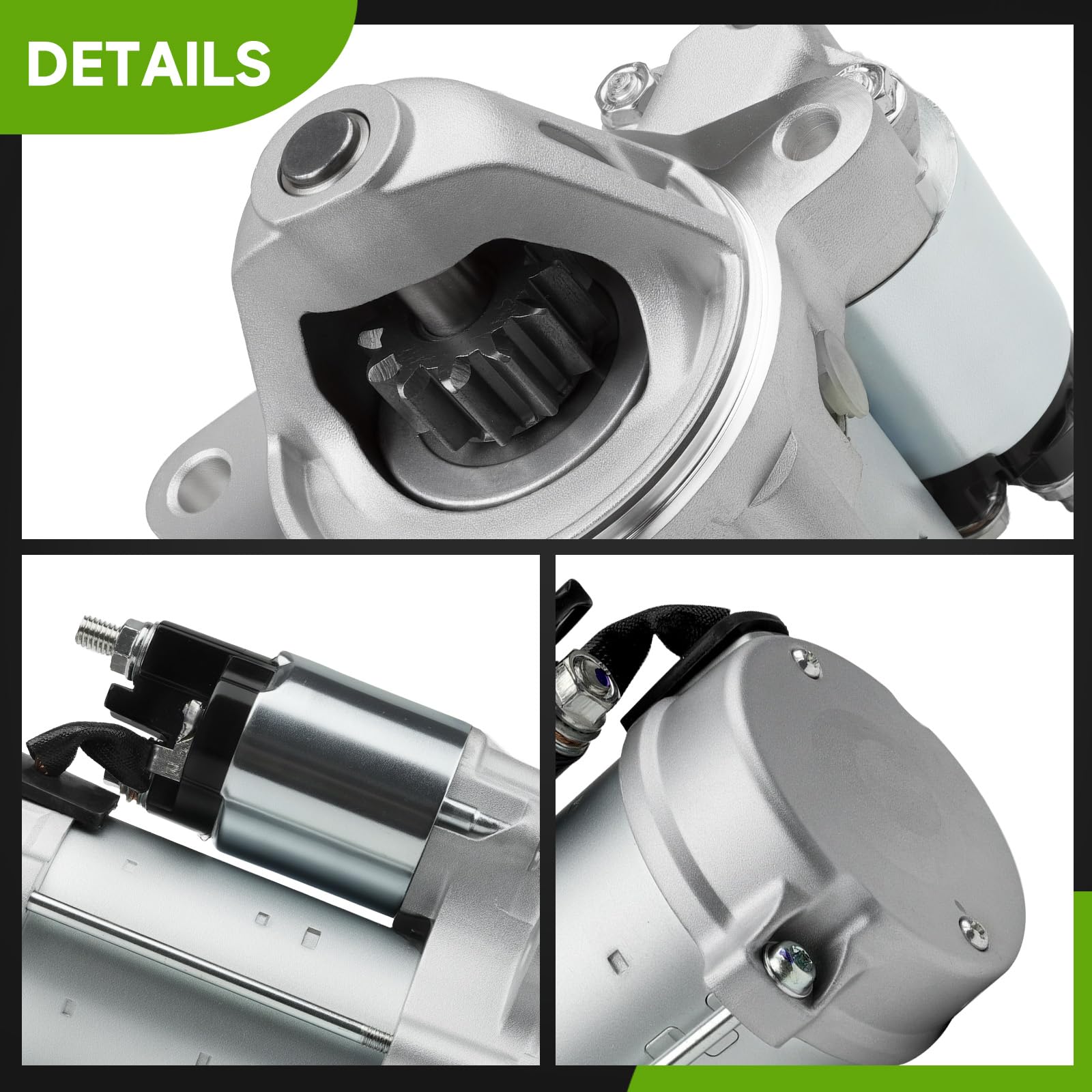 srosant starter installed in truck lifestyle scene conveying dependable starts