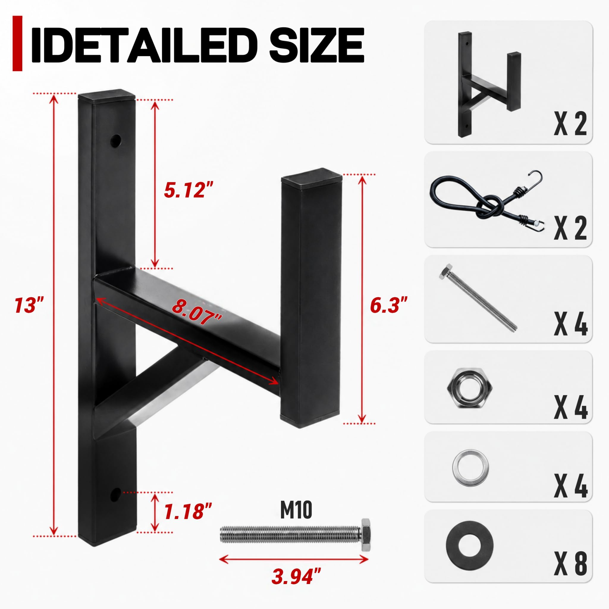Sskzchh triangular bracket close-up highlighting strength