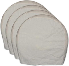 Ssltdm front view of four wheel covers showing full protection benefit