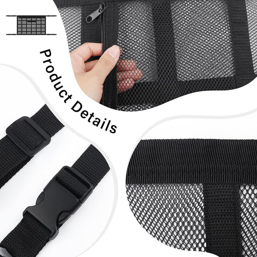 SSNNUU installed in SUV holding quilts and toys for easy-reach benefit
