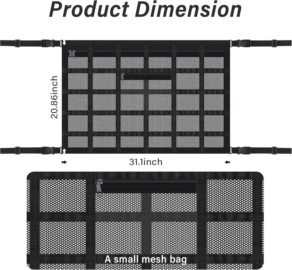 SSNNUU close-up of thickened polyester mesh highlighting durability benefit