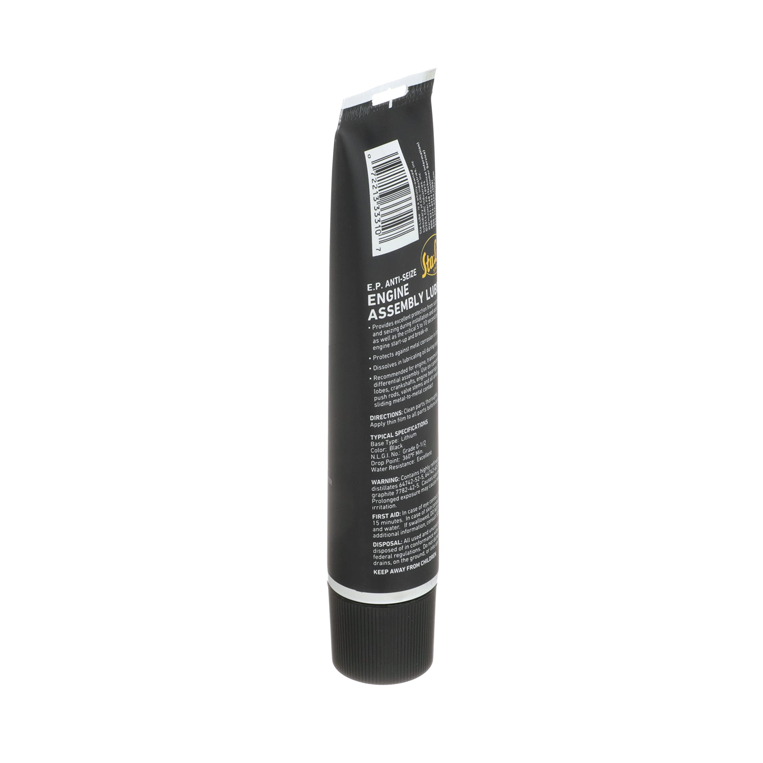 Sta-Lube SL3331 in a garage setting with tools highlighting professional use during engine rebuilds