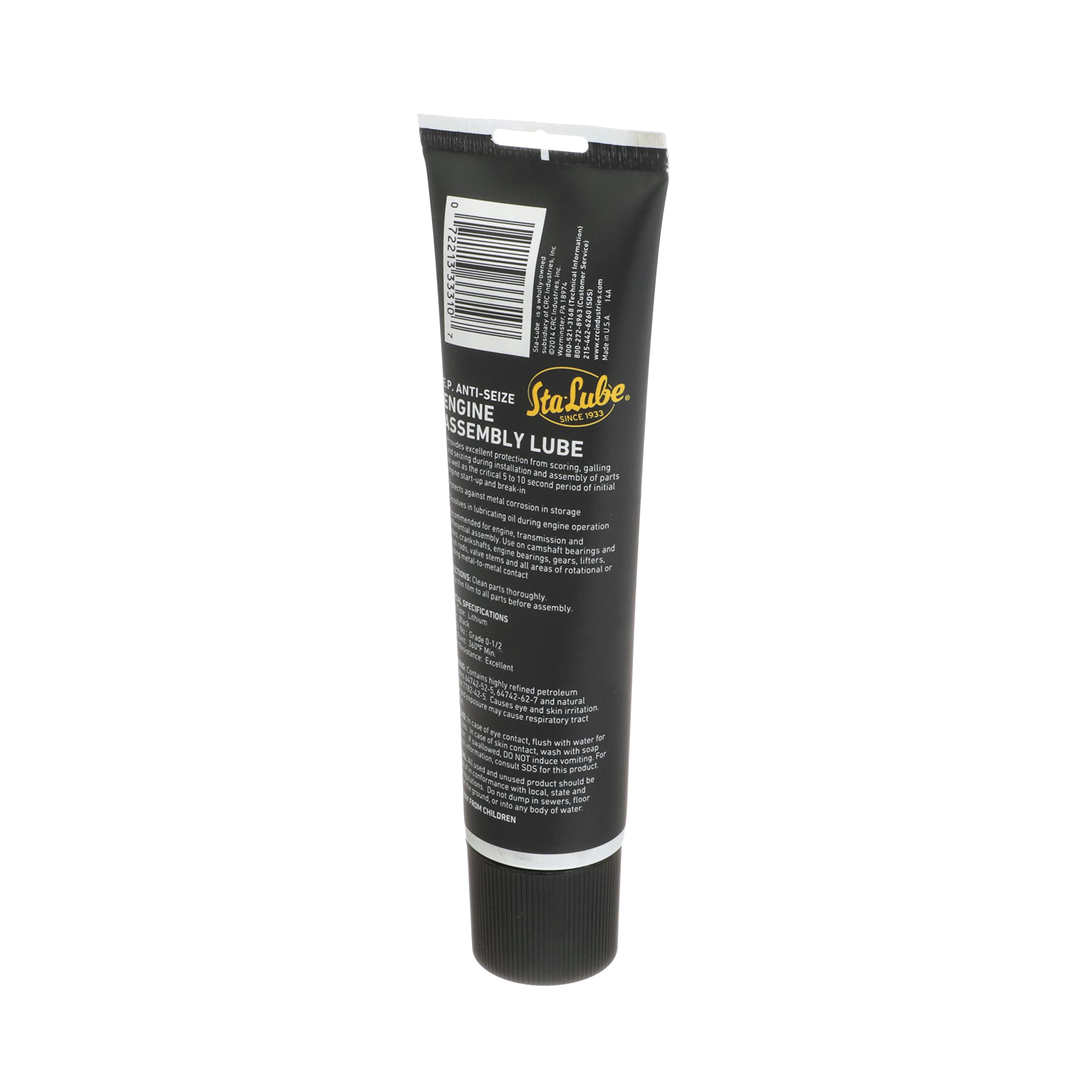 Sta-Lube SL3331 tube cap close-up showing nozzle for precise application and reduced mess