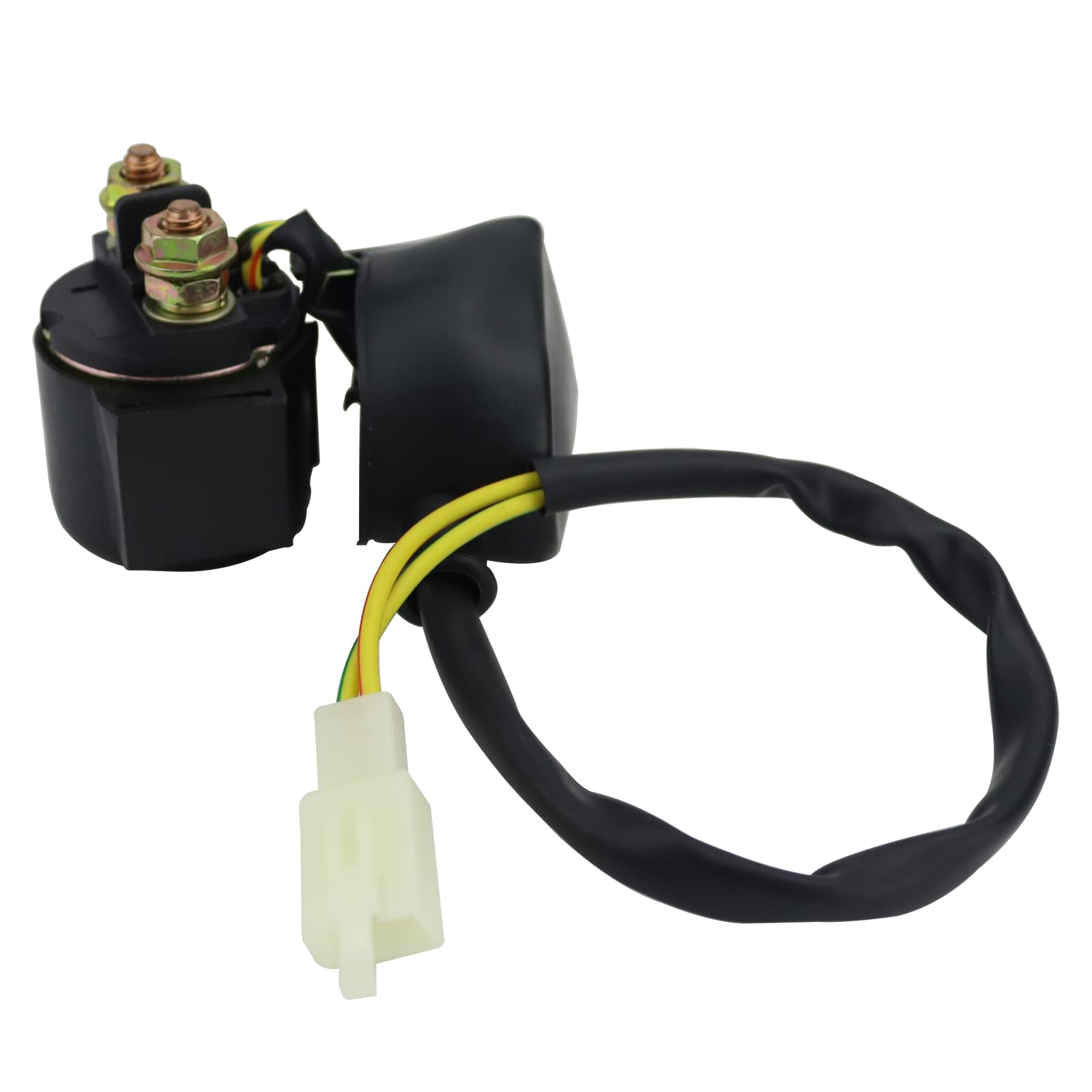 STABSOLI complete kit laid out showing starter, relay, CDI and hardware