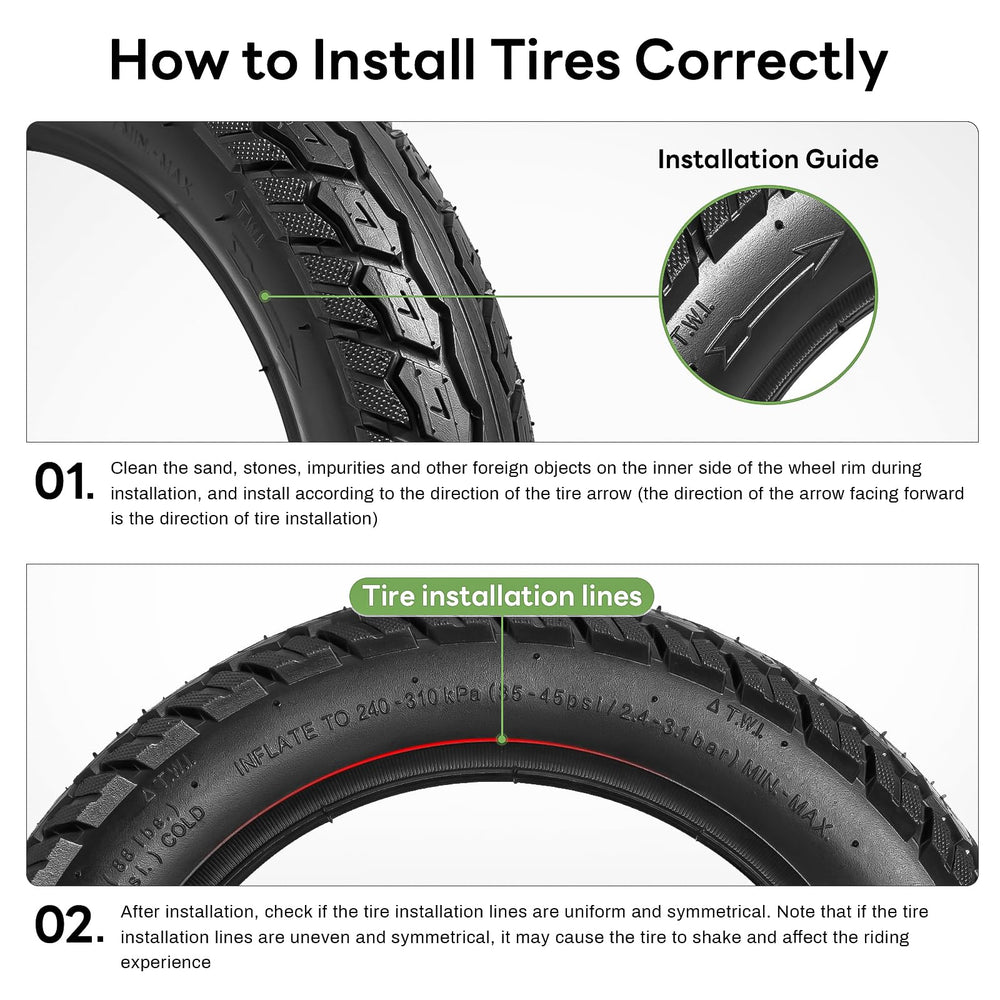 StaiBC tire mounted on Razor Pocket Mod demonstrating direct fit compatibility
