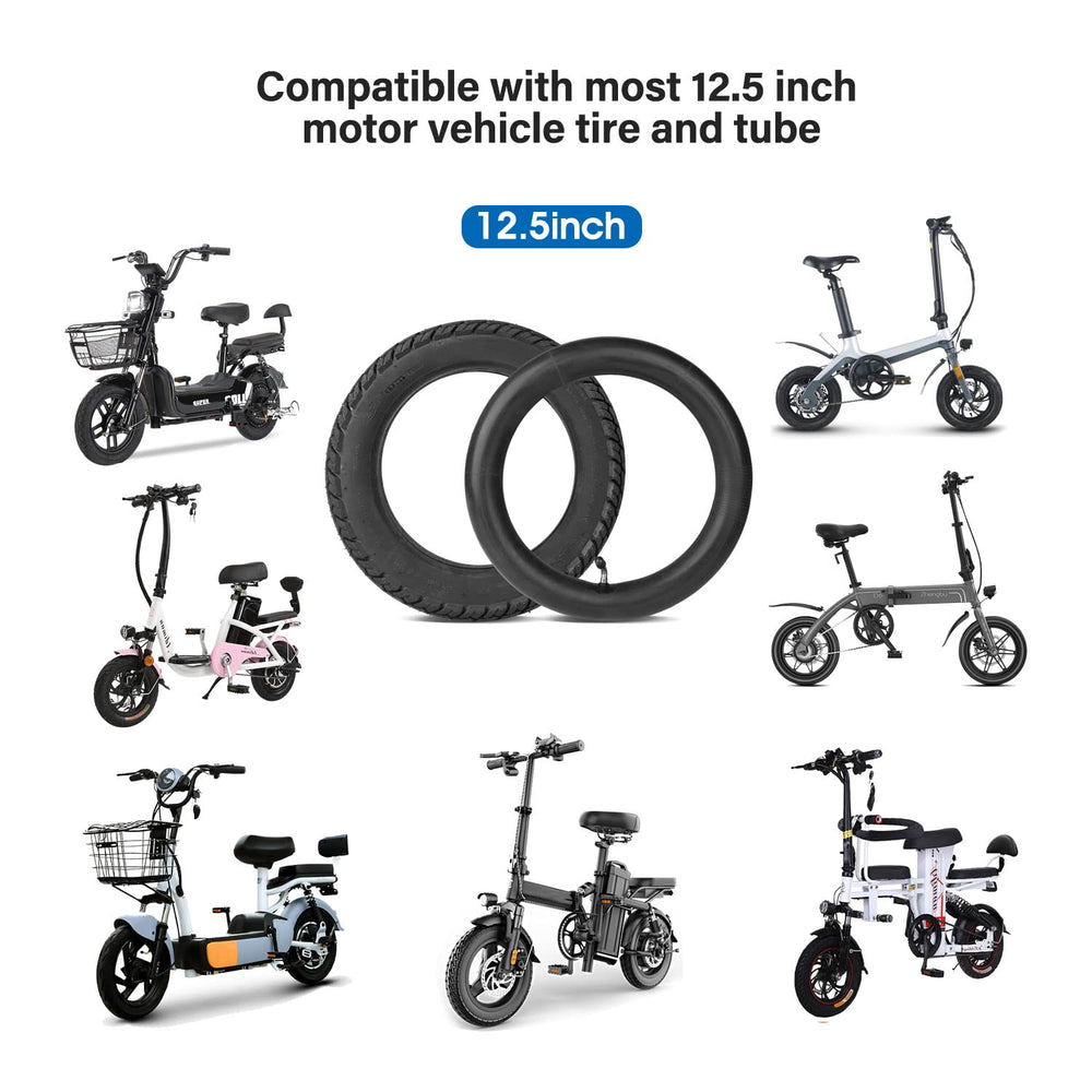StaiBC tire mounted on scooter wheel showing correct fit and compatibility