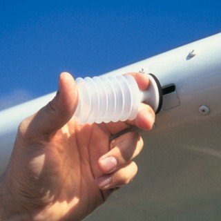 STALL horn tester front view showing compact design and easy storage benefit