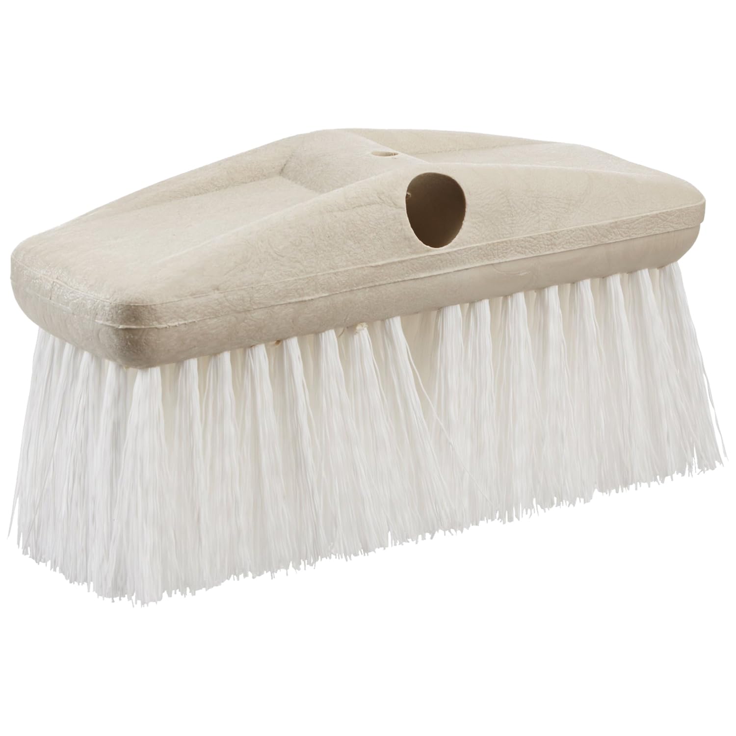 STAR BRITE brush head front view showing firm fibers and durability