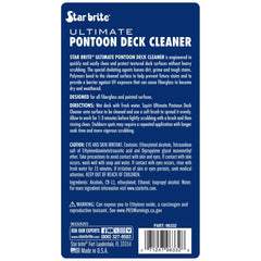 STAR BRITE close-up of deck texture showing safer gentle cleaning benefit