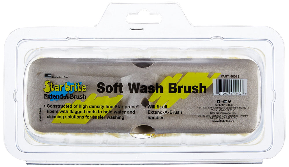 STAR BRITE close-up of Star prene fibers demonstrating durable, non-abrasive cleaning