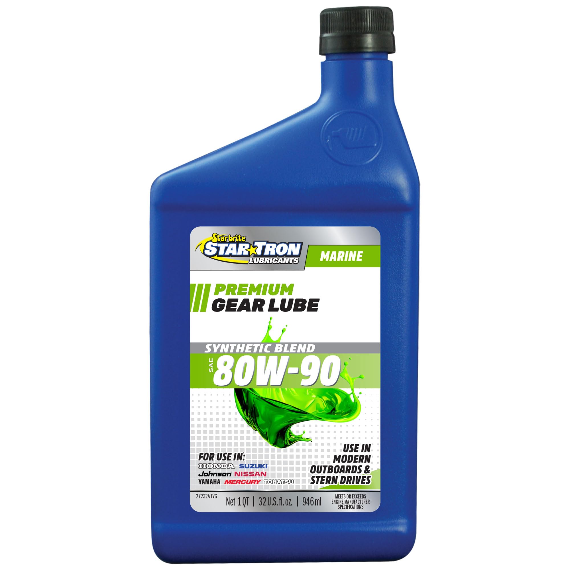 STAR BRITE front label bottle showing product name and marine grade benefits