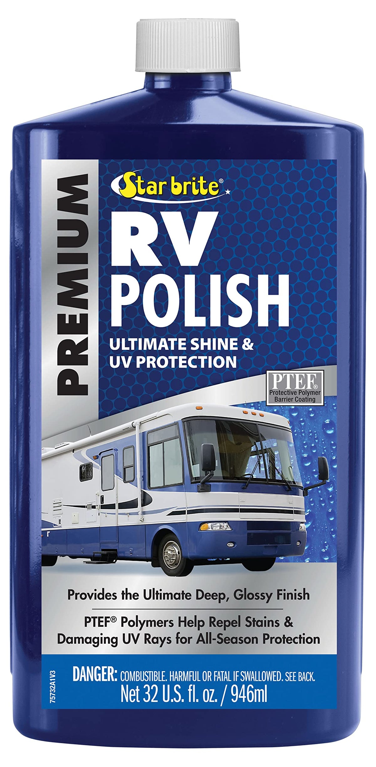 STAR BRITE bottle front view showing label and 32 oz size for long lasting protection