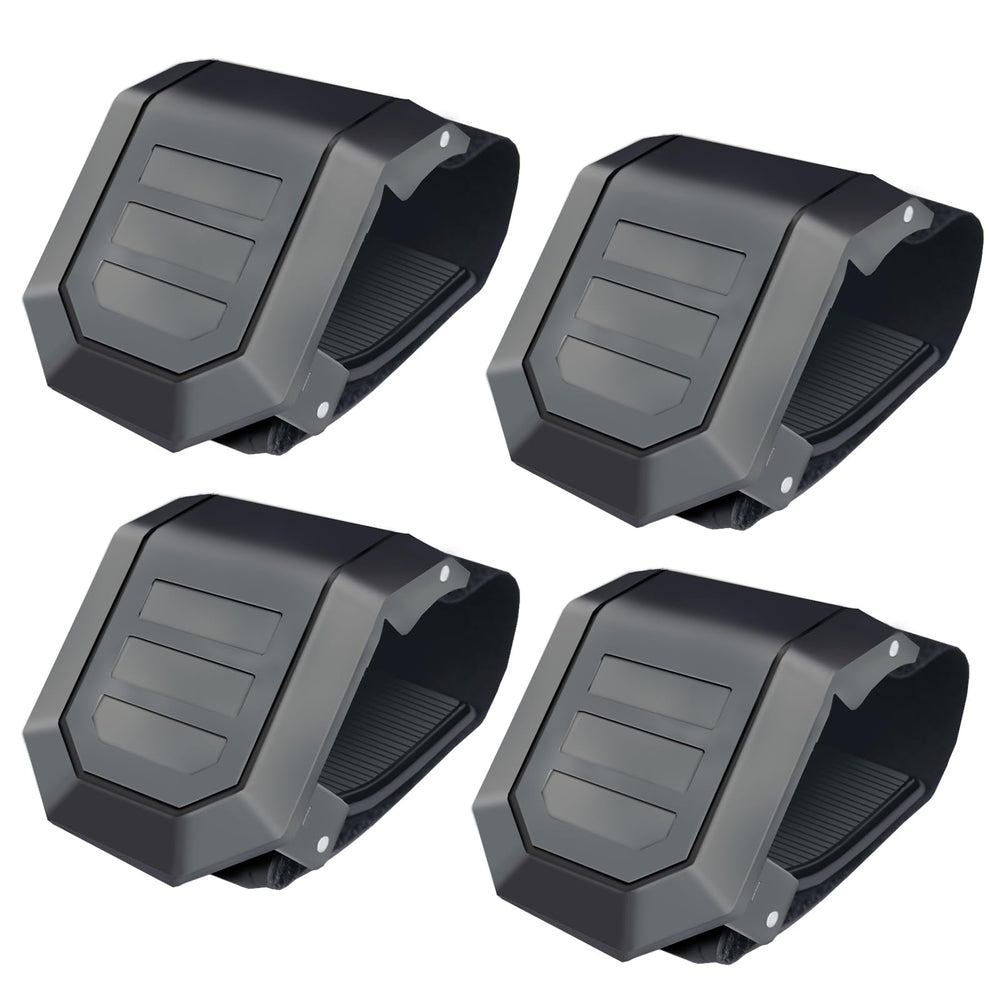 StarknightMT front packaging showing four clamps and straps, clear replacement kit benefit