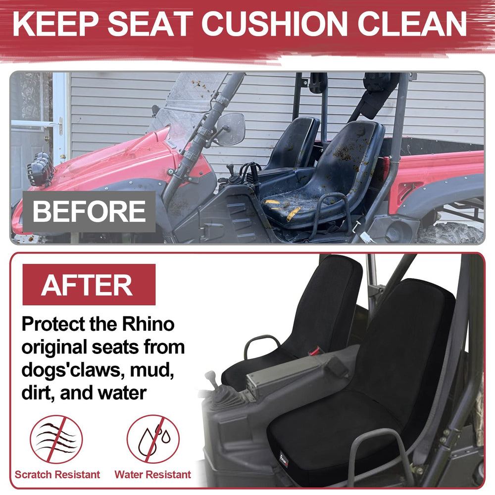 StarknightMT fastening straps and hooks visible under seat illustrating adjustable fit