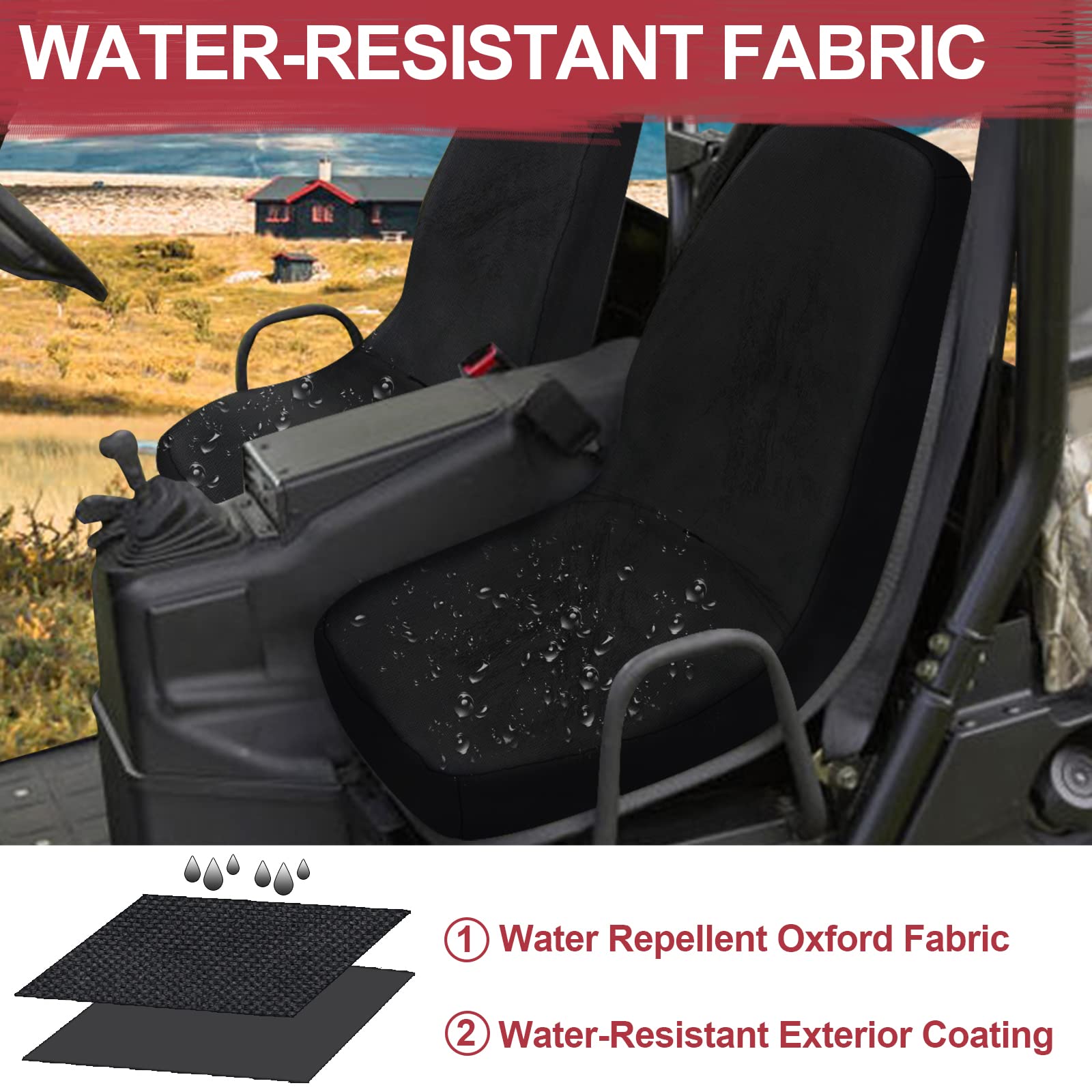 StarknightMT headrest cover detail showing precise fit and protection for head cushions