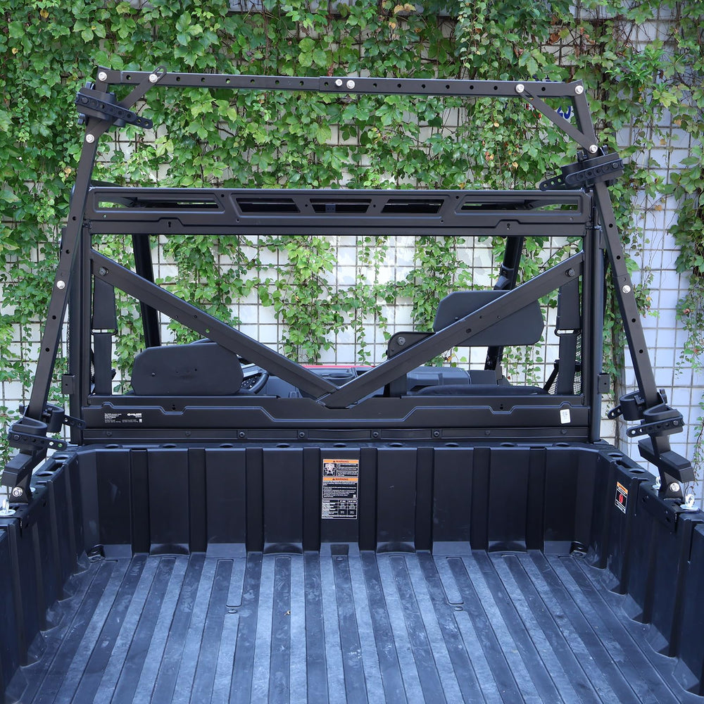 StarknightMT lifestyle image on ranch highlighting organized equipment transport