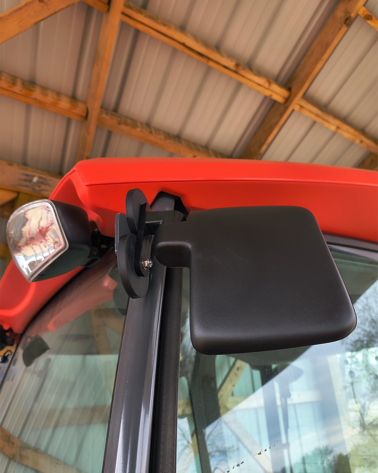 StarknightMT two mirrors on worksite background showing multi-vehicle versatility