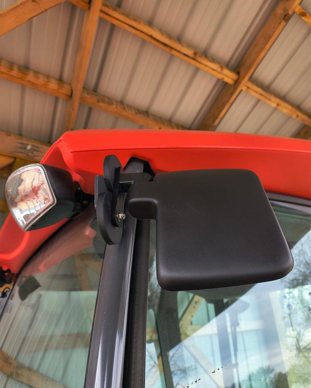 StarknightMT two mirrors on worksite background showing multi-vehicle versatility