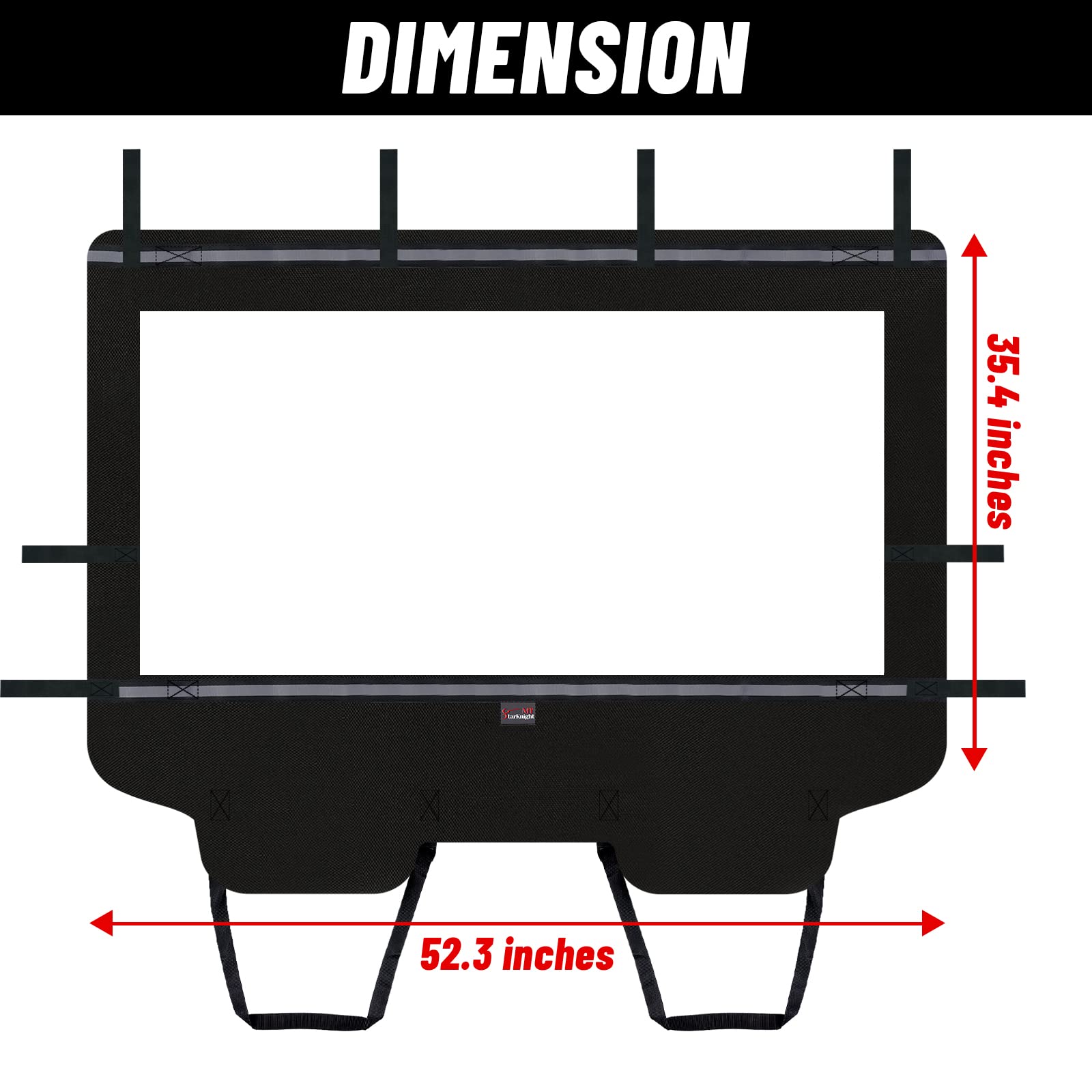StarknightMT rolled panel for compact storage and easy transport benefit