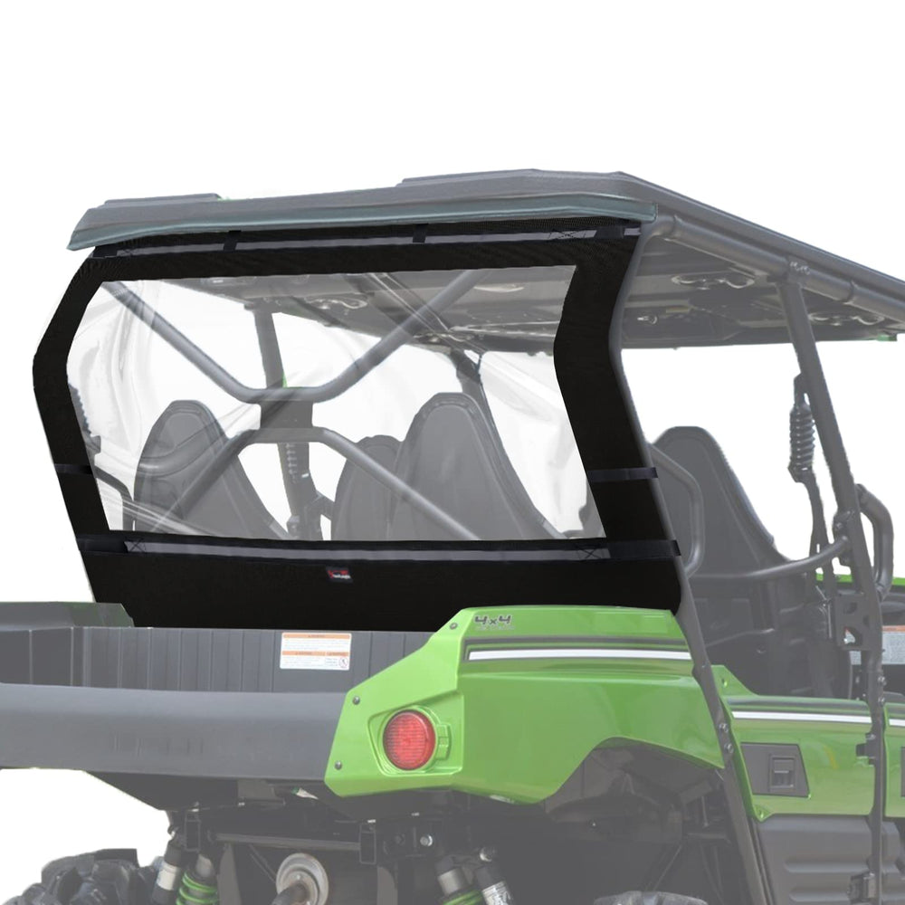 StarknightMT front view showing full rear window and cab protection benefit